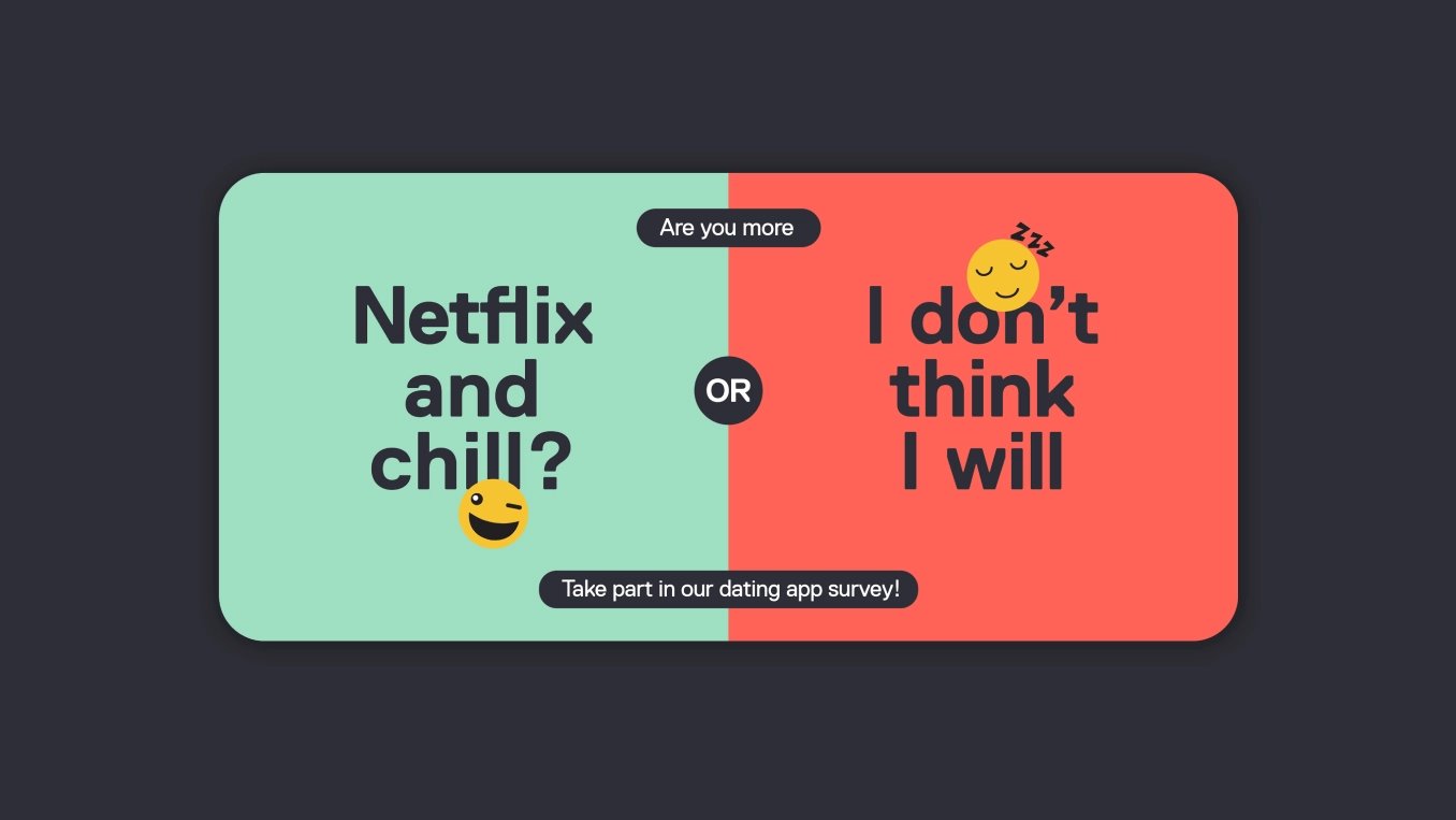 Netflix and chill? I don't think I will...